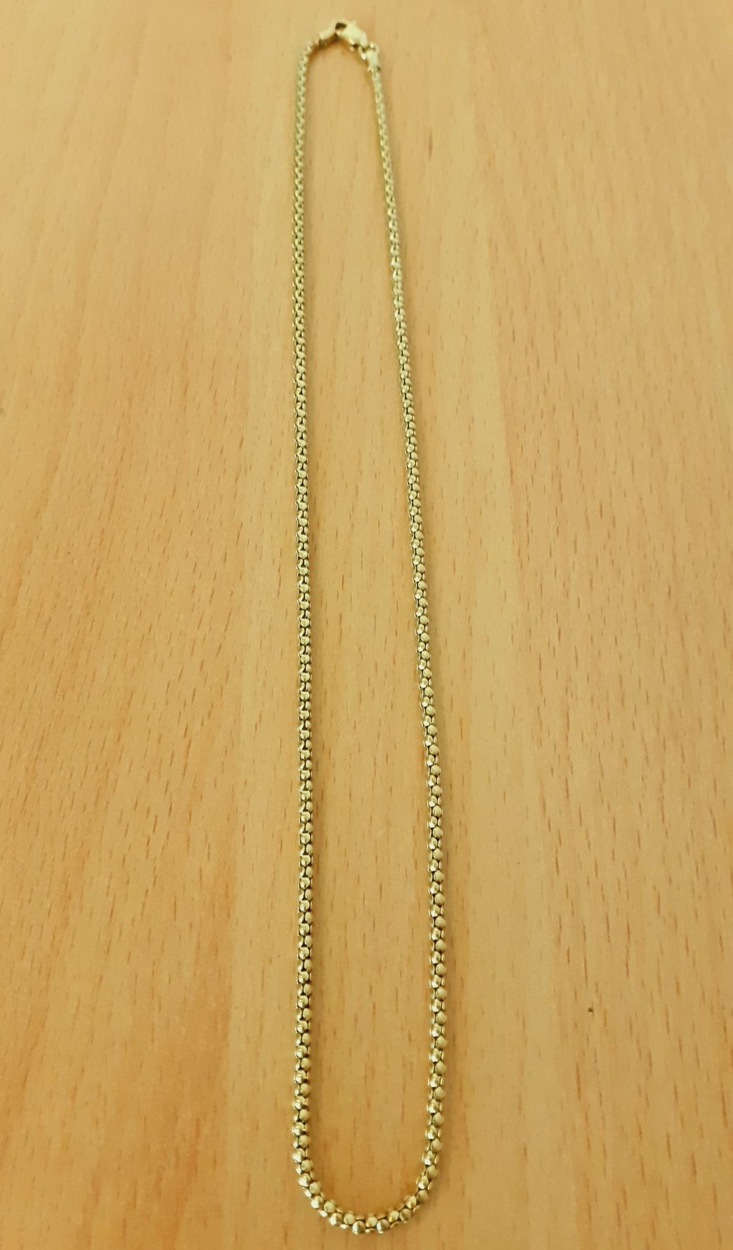 Gold 585 Halskette Indische Kette ca. 4,95g – Foto 2