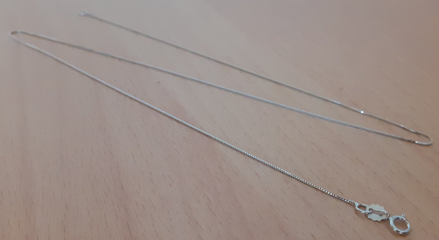 Gold 750 Halskette Venezianer ca. 1,17g