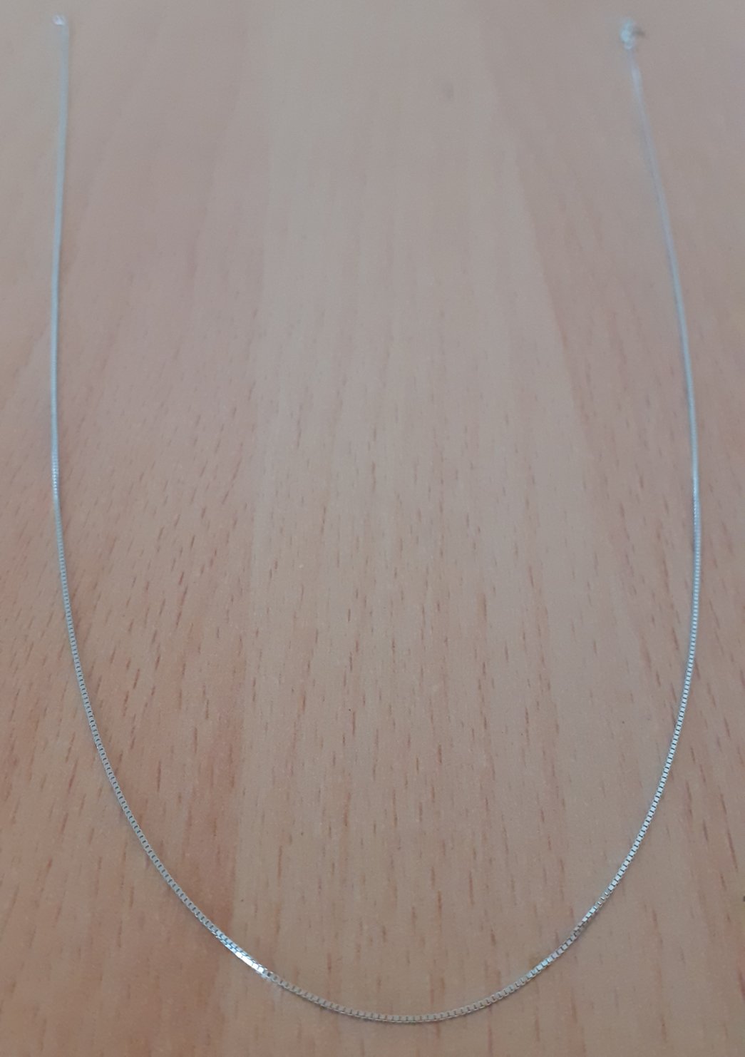 Gold 750 Halskette Venezianer ca. 1,17g – Foto 2