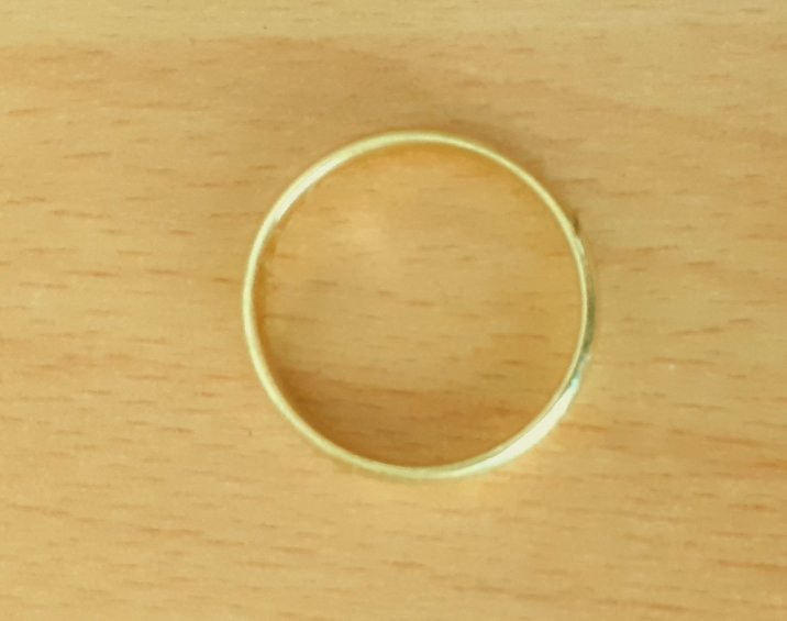 Gold 585 Ring glatt ca. 4,97g – Foto 3