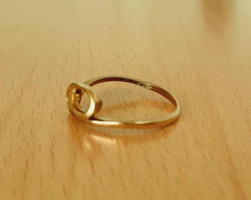 Gold 333 Ring Wirbelmotiv ca. 1,61g – Foto 3