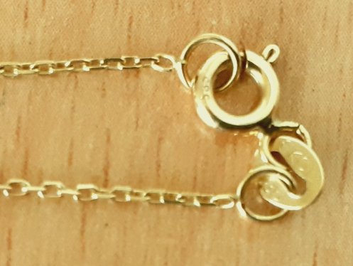 Gold 585 Halskette Fenerbahce 1907 ca. 2,9g – Foto 5