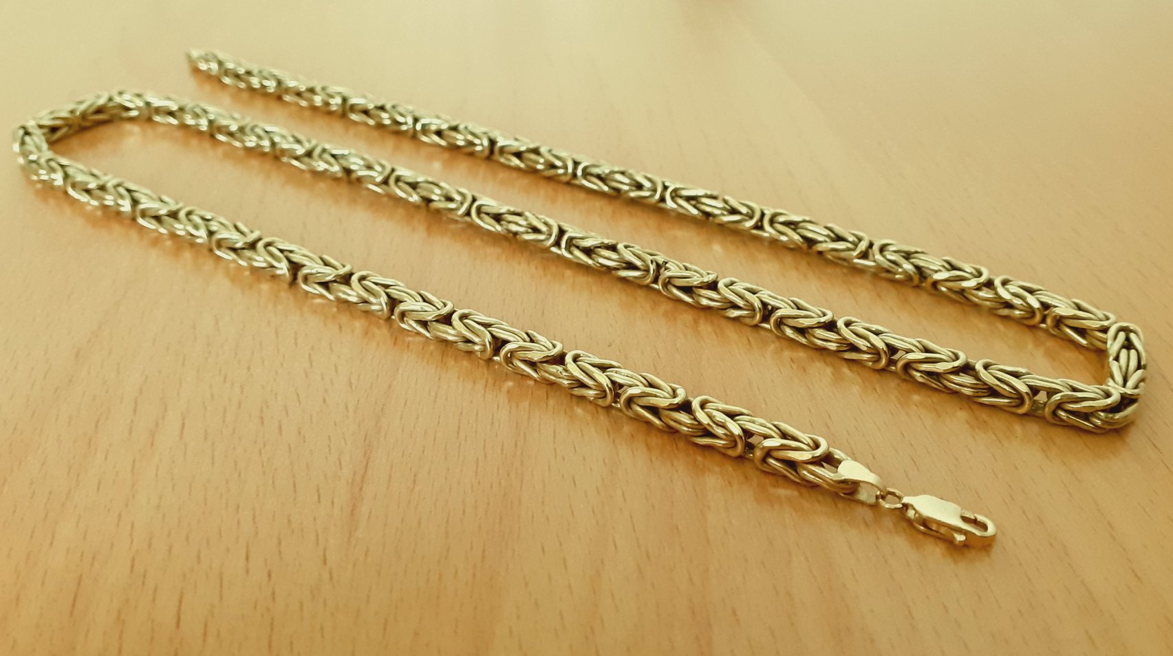 Gold 585 Halskette Königskette ca. 73,44g